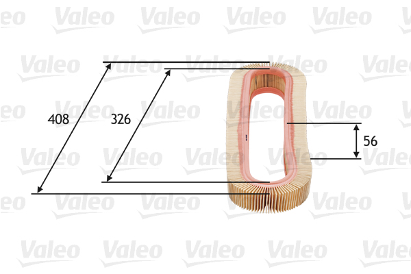 Luchtfilter Valeo 585667
