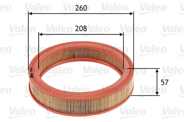 Valeo Luchtfilter 585686