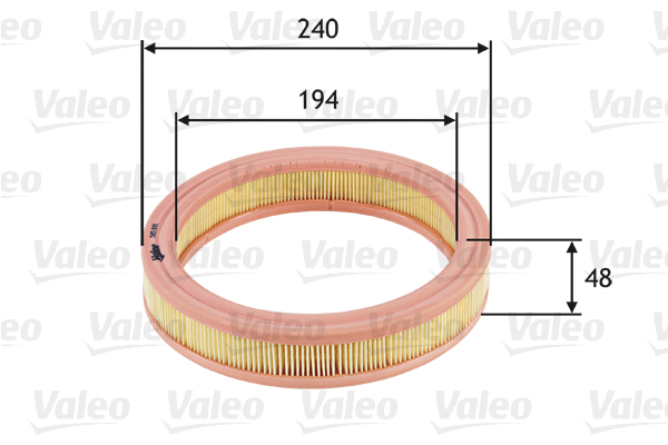 Luchtfilter Valeo 585691