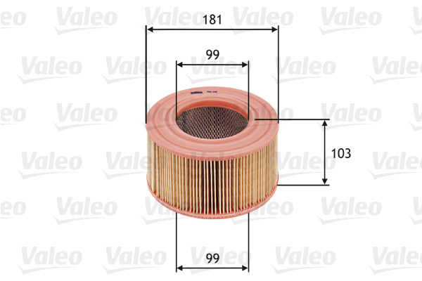 Valeo Luchtfilter 585708