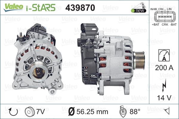 Valeo Starter - Dynamo 439870