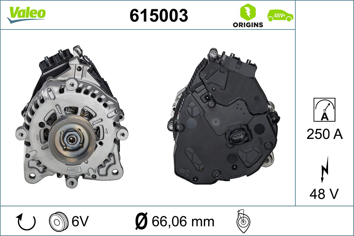 Valeo Starter - Dynamo 615003