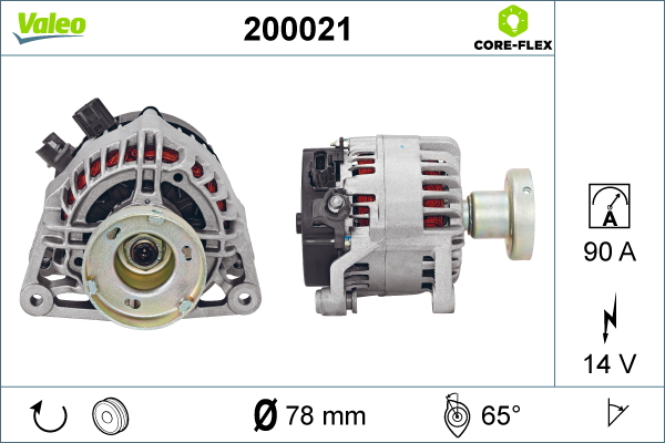 Valeo Alternator/Dynamo 200021