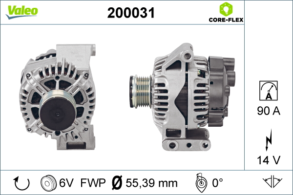 Valeo Alternator/Dynamo 200031