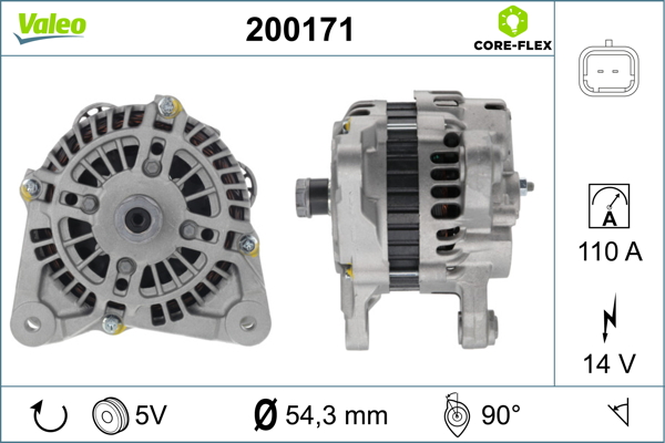 Valeo Alternator/Dynamo 200171