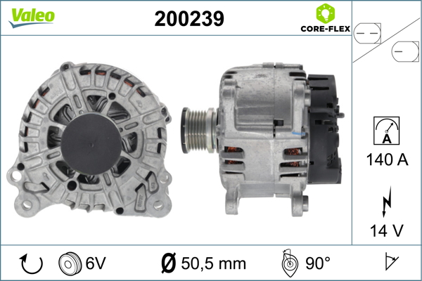 Valeo Alternator/Dynamo 200239