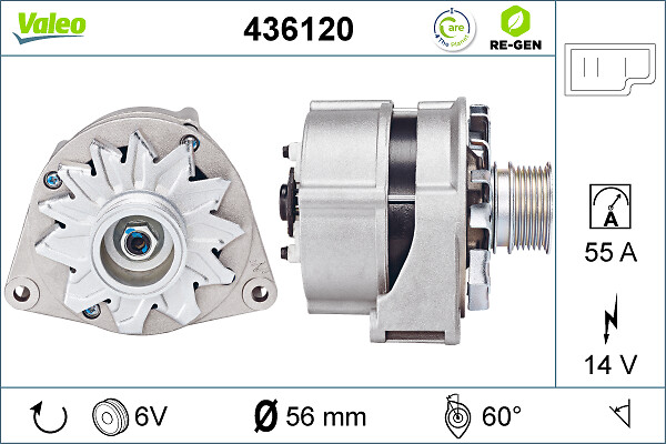 Valeo Alternator/Dynamo 436120