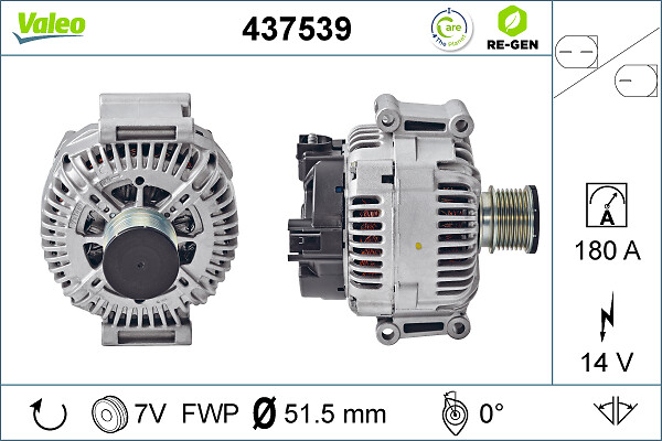 Alternator/Dynamo Valeo 437539