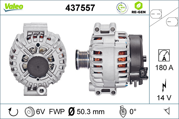 Valeo Alternator/Dynamo 437557