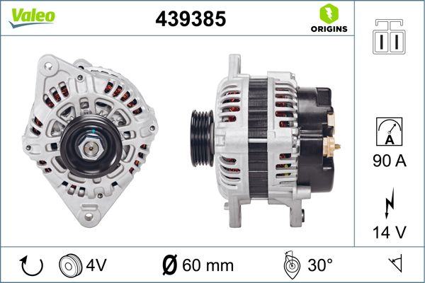 Valeo Alternator/Dynamo 439385