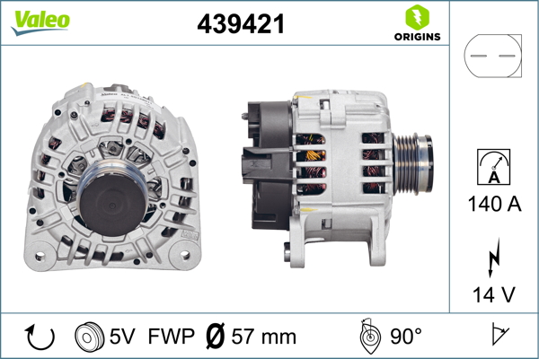 Valeo Alternator/Dynamo 439421