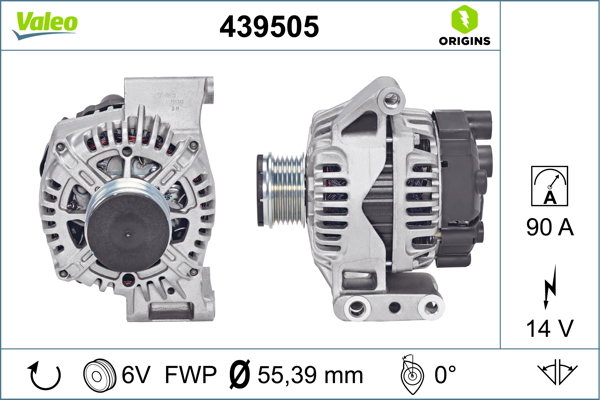 Valeo Alternator/Dynamo 439505