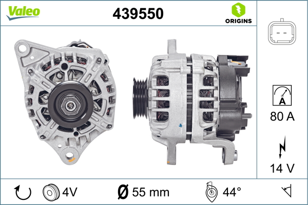 Valeo Alternator/Dynamo 439550
