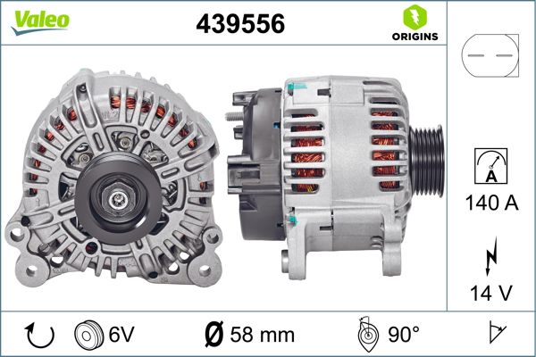 Valeo Alternator/Dynamo 439556