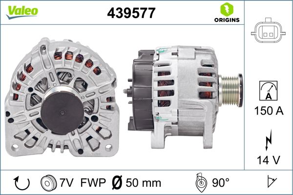 Valeo Alternator/Dynamo 439577