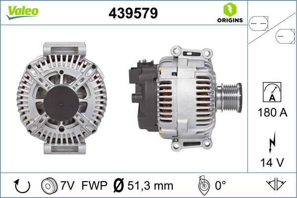 Valeo Alternator/Dynamo 439579