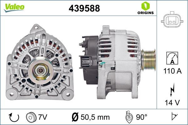 Valeo Alternator/Dynamo 439588