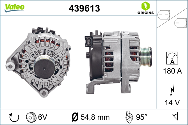 Valeo Alternator/Dynamo 439613