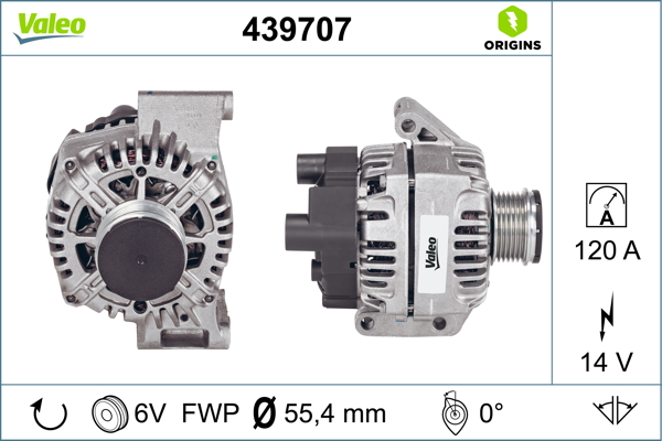 Valeo Alternator/Dynamo 439707