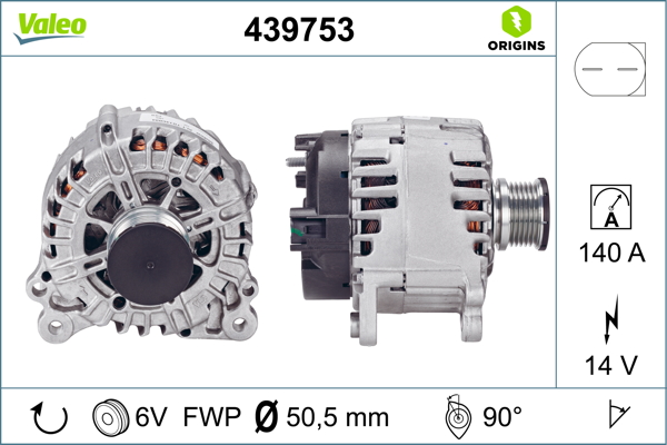 Valeo Alternator/Dynamo 439753