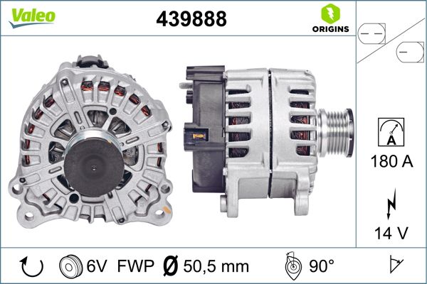 Valeo Alternator/Dynamo 439888