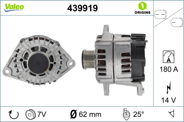 Valeo Alternator/Dynamo 439919