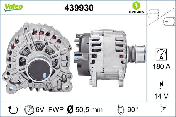 Valeo Alternator/Dynamo 439930