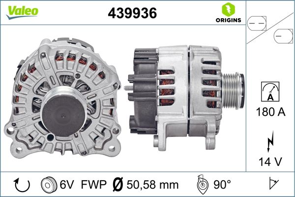 Valeo Alternator/Dynamo 439936