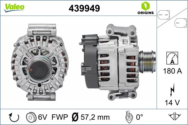 Valeo Alternator/Dynamo 439949