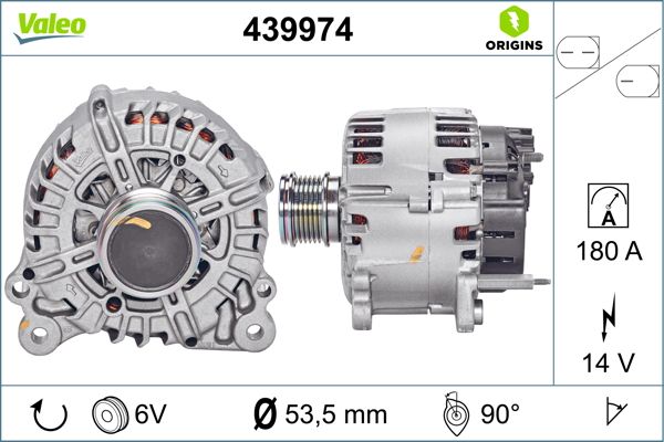 Valeo Alternator/Dynamo 439974