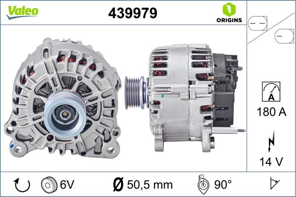 Valeo Alternator/Dynamo 439979