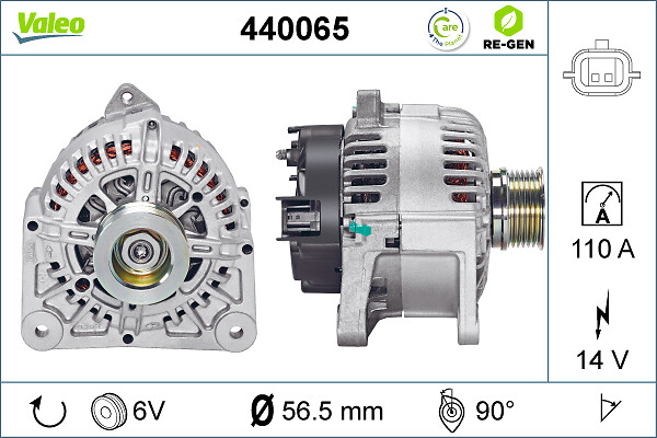 Alternator/Dynamo Valeo 440065