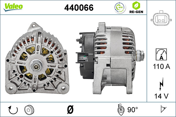 Alternator/Dynamo Valeo 440066