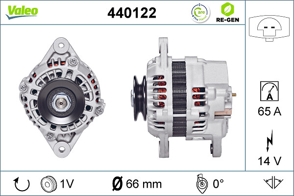 Valeo Alternator/Dynamo 440122