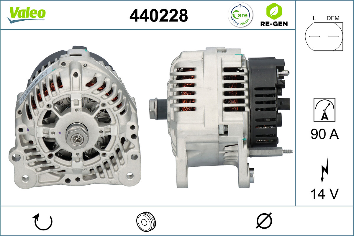 Valeo Alternator/Dynamo 440228