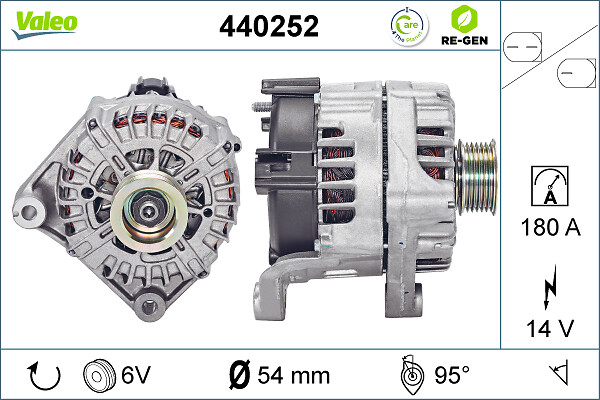 Valeo Alternator/Dynamo 440252