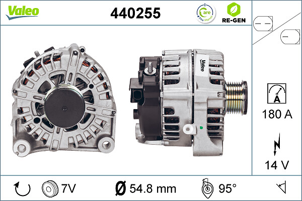 Alternator/Dynamo Valeo 440255