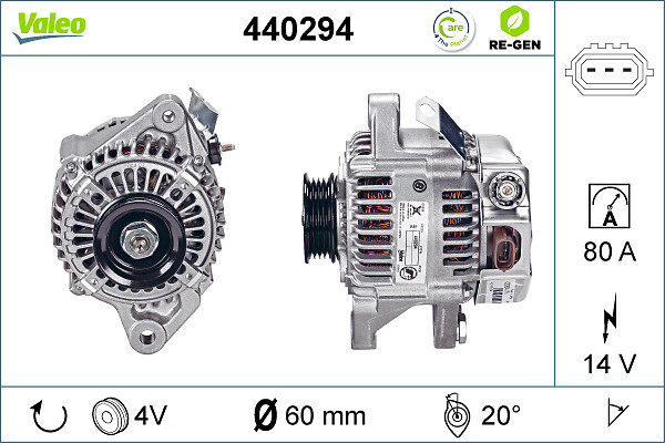 Valeo Alternator/Dynamo 440294