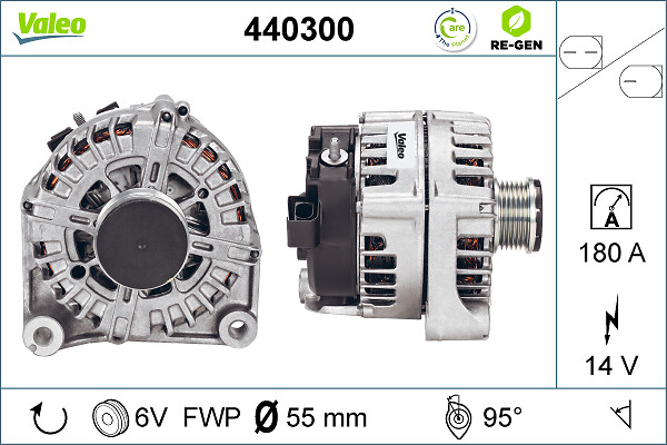 Valeo Alternator/Dynamo 440300