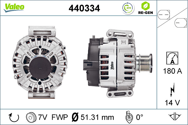 Valeo Alternator/Dynamo 440334