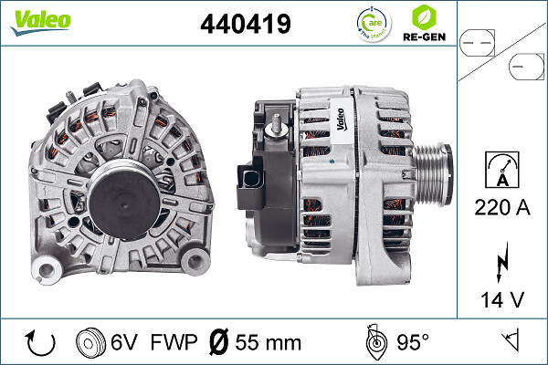 Valeo Alternator/Dynamo 440419