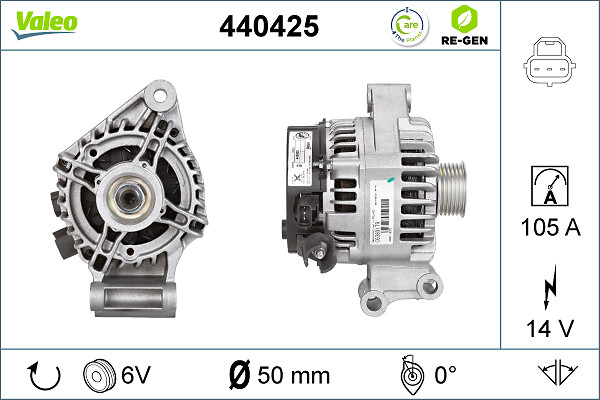 Valeo Alternator/Dynamo 440425