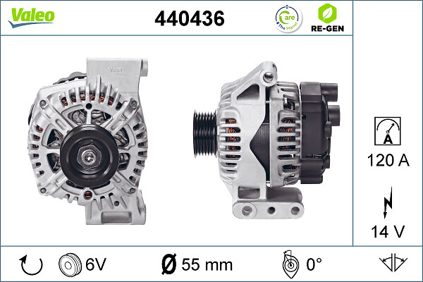 Valeo Alternator/Dynamo 440436