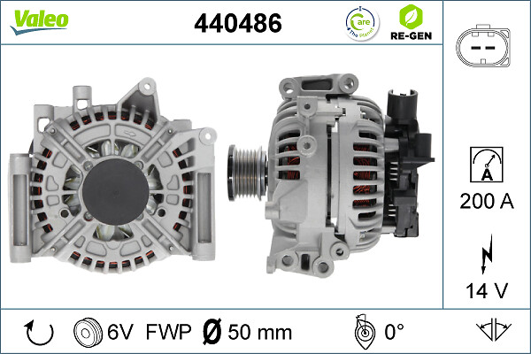 Valeo Alternator/Dynamo 440486