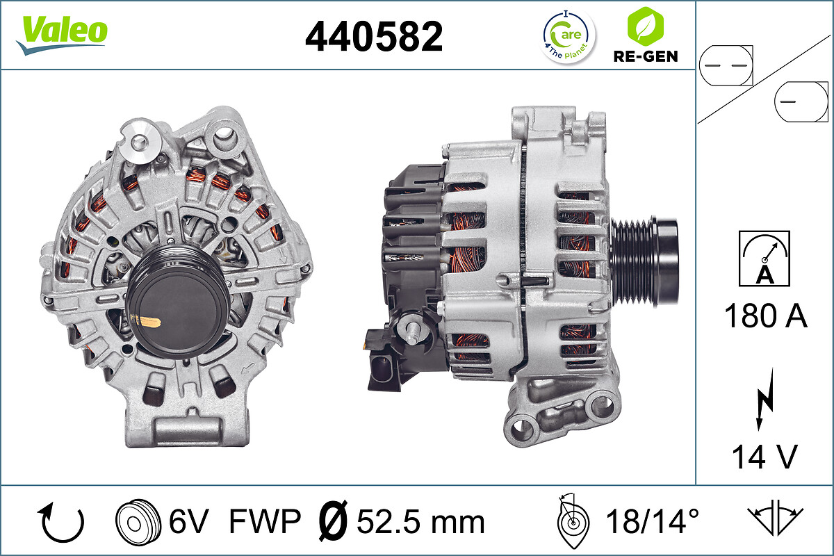 Valeo Alternator/Dynamo 440582