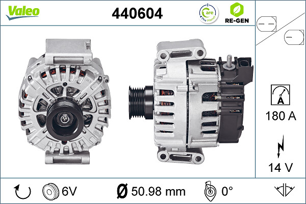 Valeo Alternator/Dynamo 440604