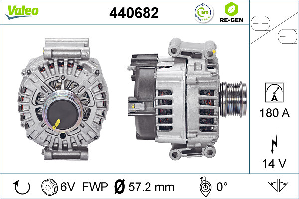 Valeo Alternator/Dynamo 440682