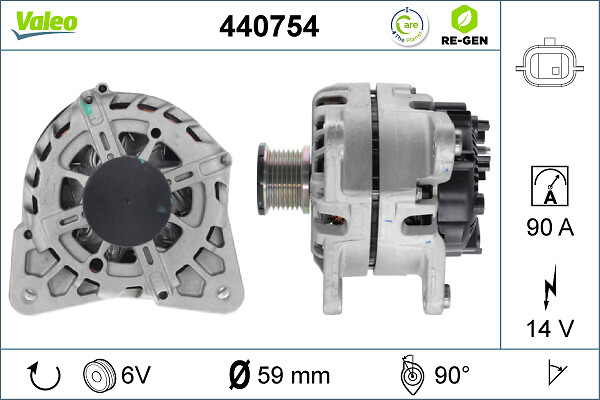 Valeo Alternator/Dynamo 440754