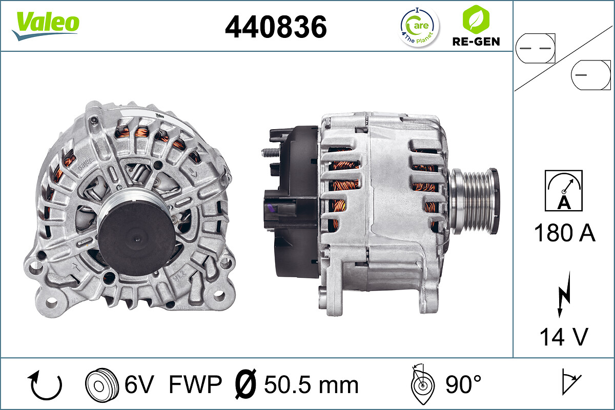 Valeo Alternator/Dynamo 440836