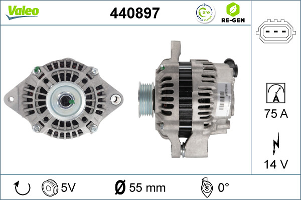 Valeo Alternator/Dynamo 440897